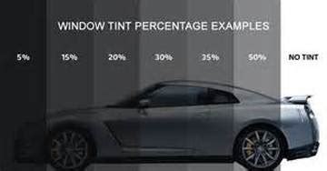 Are tinted windows legal in California?